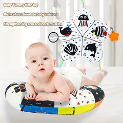 Baby Tummy Time Mat High Contrast Foldable Playmat