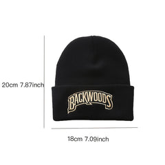 BACKWOODS Warm Winter Hat with Embroidery for Students