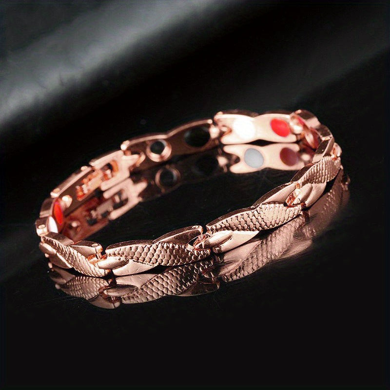 Dragon Pattern Bracelet 7mm Cross Border Magnetic Therapy