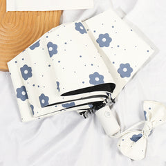 Small Flower Pattern Auto Umbrella