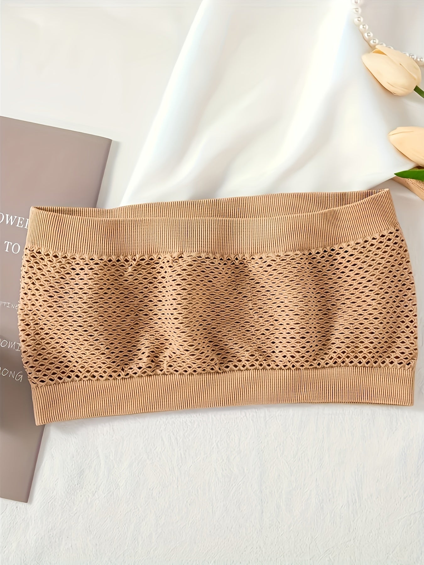 3pcs Strapless Bandeau Bras Comfy & Breathable Women's Everyday Bra