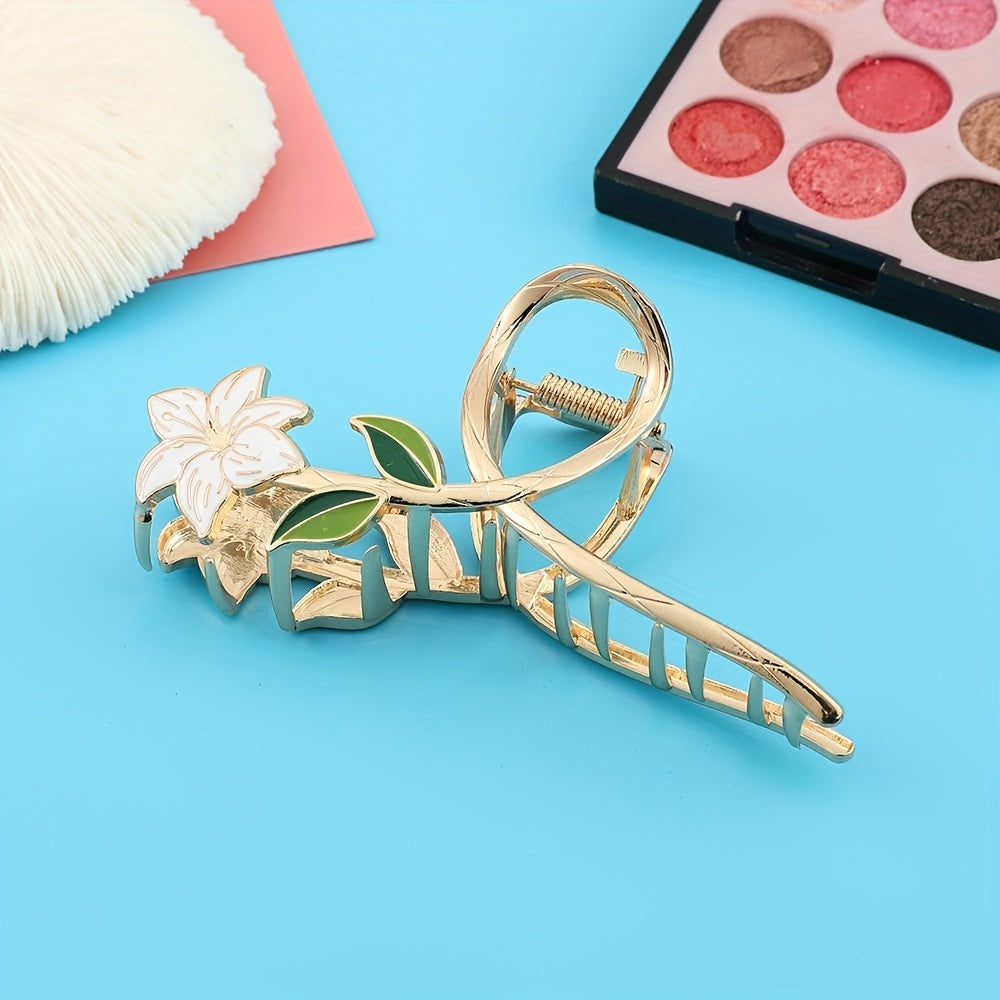 Sweet Lily Claw Clips Hair Clip Headwear Hair Accessories For Women And Girls