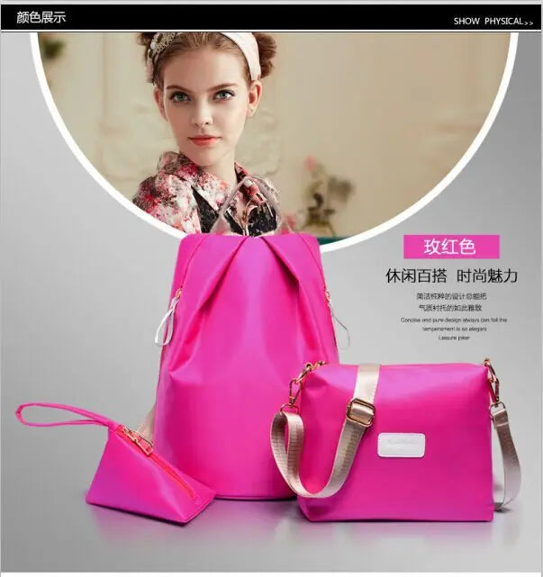 Lady Nylon Backpack