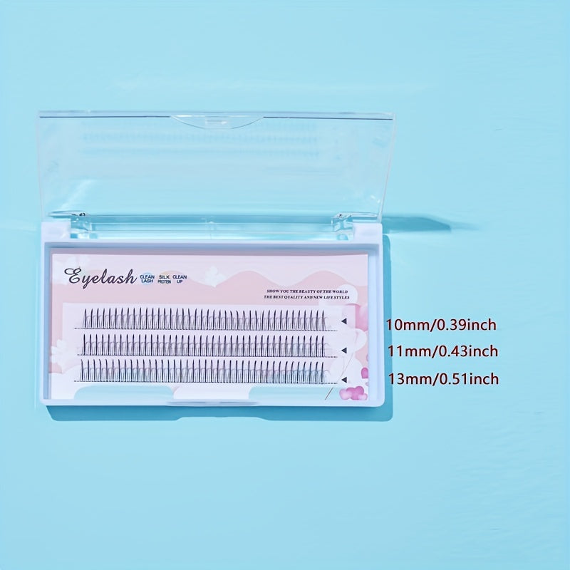 120pcs Manga Lashes False Eyelashes for DIY Extensions Mixed Lengths