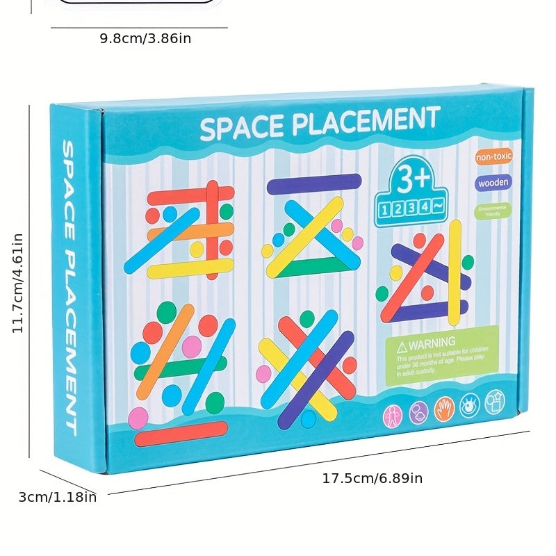 Montessori Educational Math Toys Wooden Match Sticks