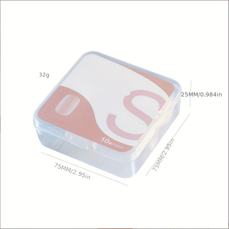 100pcs Soft Gel Nail Tips Almond Shaped False Nail Tips For Nail Extension