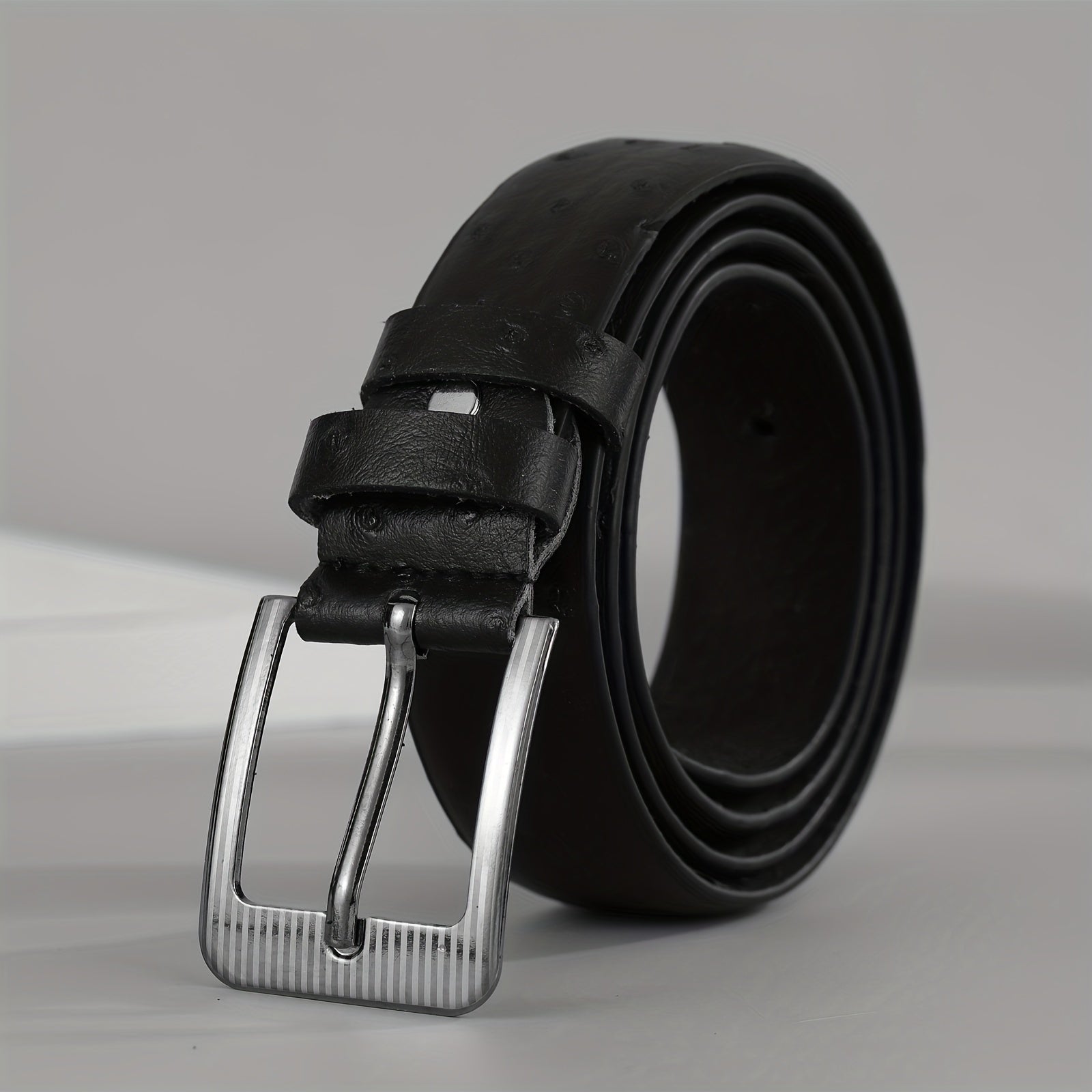 Stylish Pin Buckle Men's Belt for Young Men
