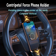 Metal Magnetic Car Phone Holder Without Gravity Steering Wheel
