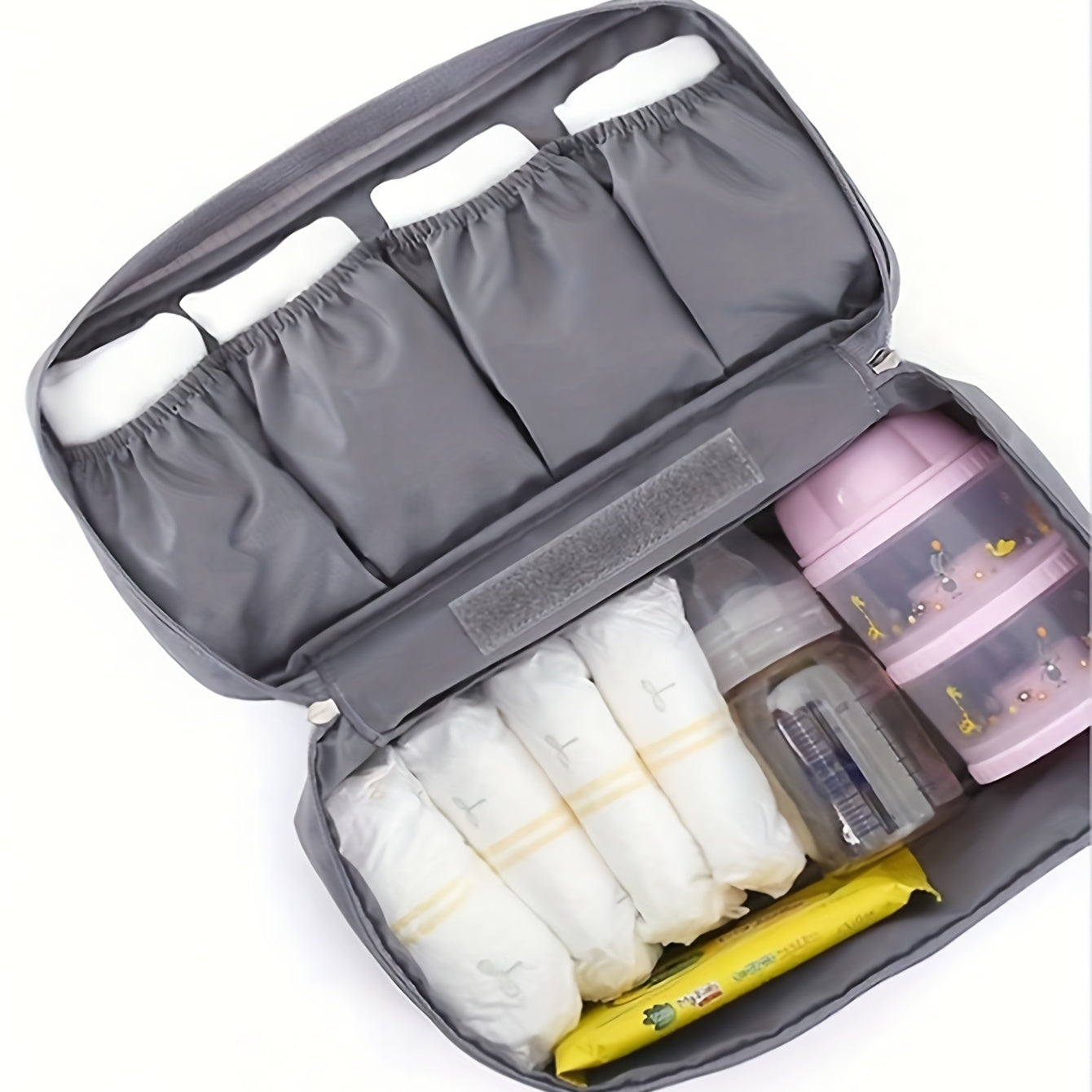 Minimalist Solid Underwear Storage Bag Lightweight Portable Clothes Organizer