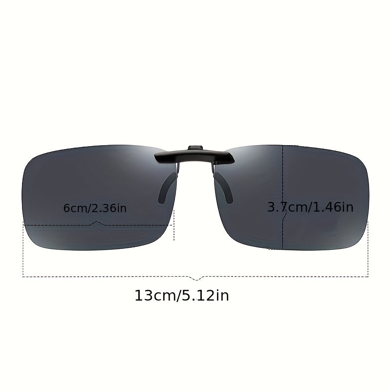 Men's Polarized Sunglasses Clip Lightweight