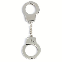 4 Pcs Mini Handcuffs Metal Keychain Novelty Keyring Alloy Keychain Gift