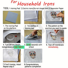 Butterfly Iron On Patches For Clothing Pillow Bag Sticker