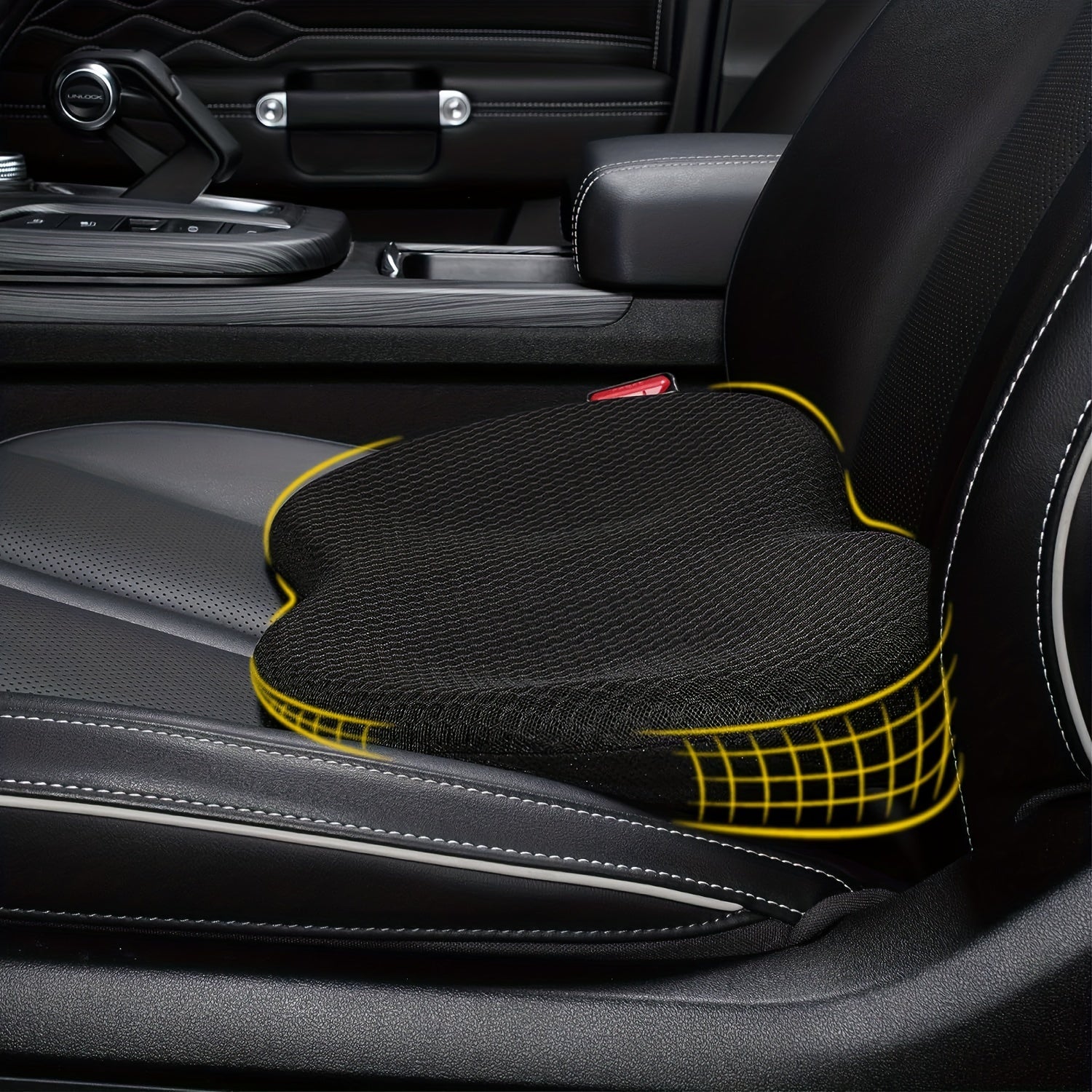 Memory Foam Car Seat Cushion - Comfort for Long Drive