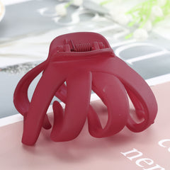 Large Hair Claw Clips for Thick Hair Matte Finish Octopus Style Non-Slip Jaw