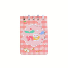Cartoon Girl Coil Notebook Little Rabbit Mini Memo Book