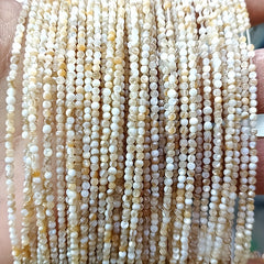 3mm Colored Natural Shell Beads Round Loose Beads DIY Jewelry 65p