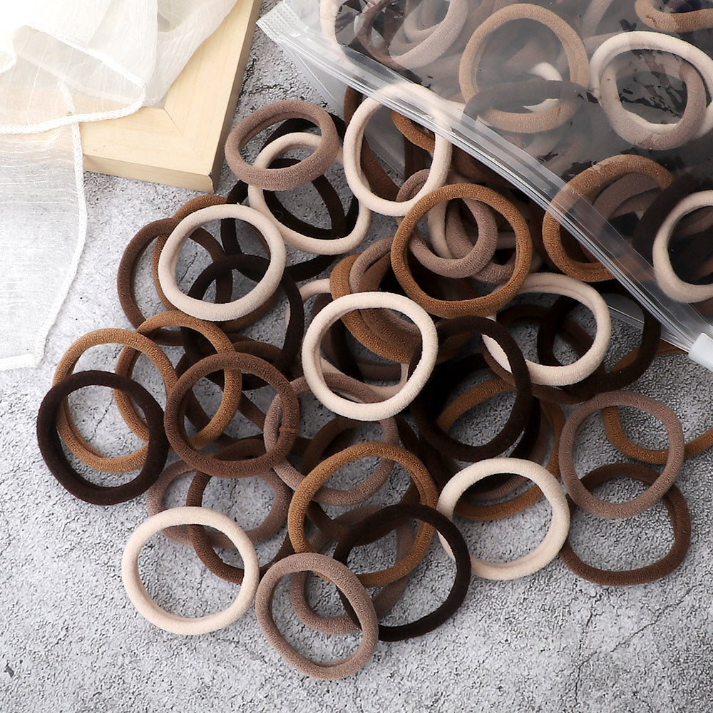 Colorful Hair Ties Elastic Basic Hair Accessories