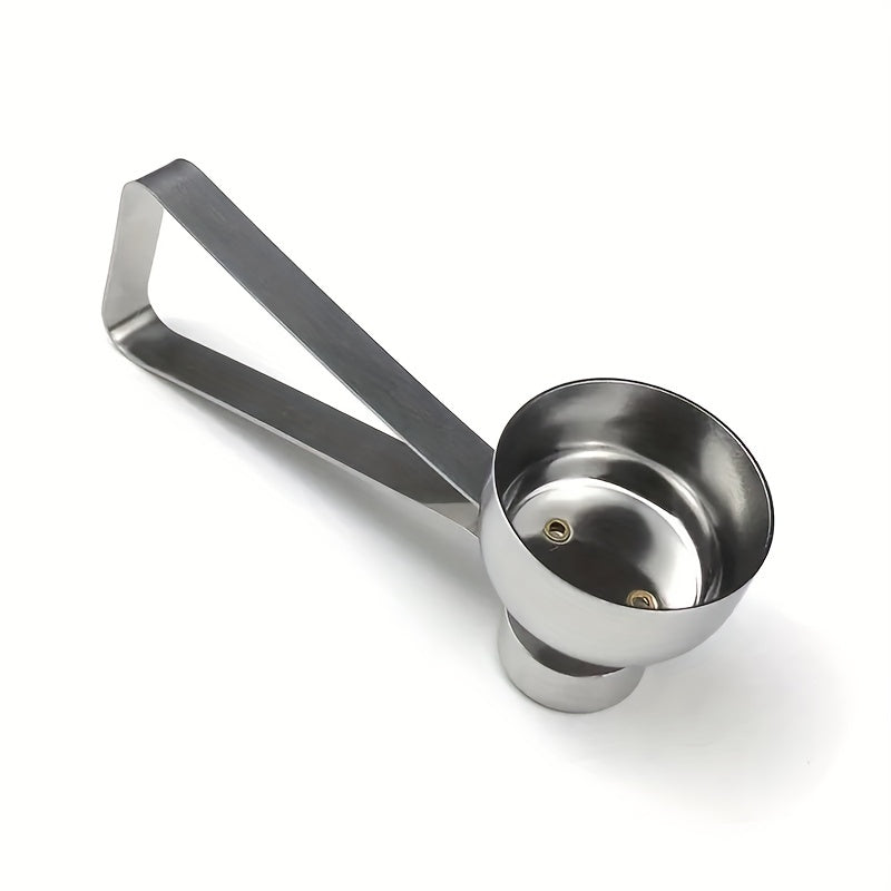 Stainless Steel Egg Topper Cutter for Easy Egg Opening