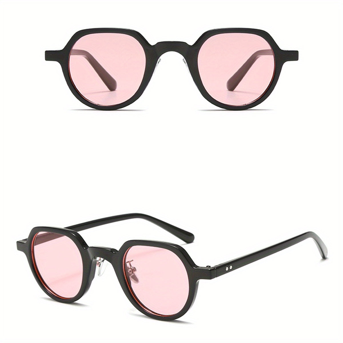 Y2K Candy Sunglasses Round Anti Glare Glasses UV400