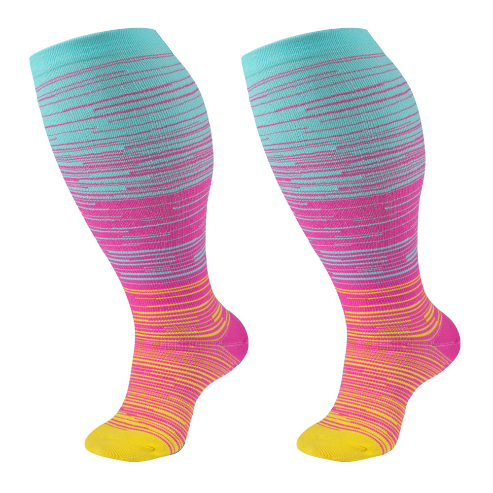  Compression Socks 20 30 Mmhg Extra Wide Knee High Support