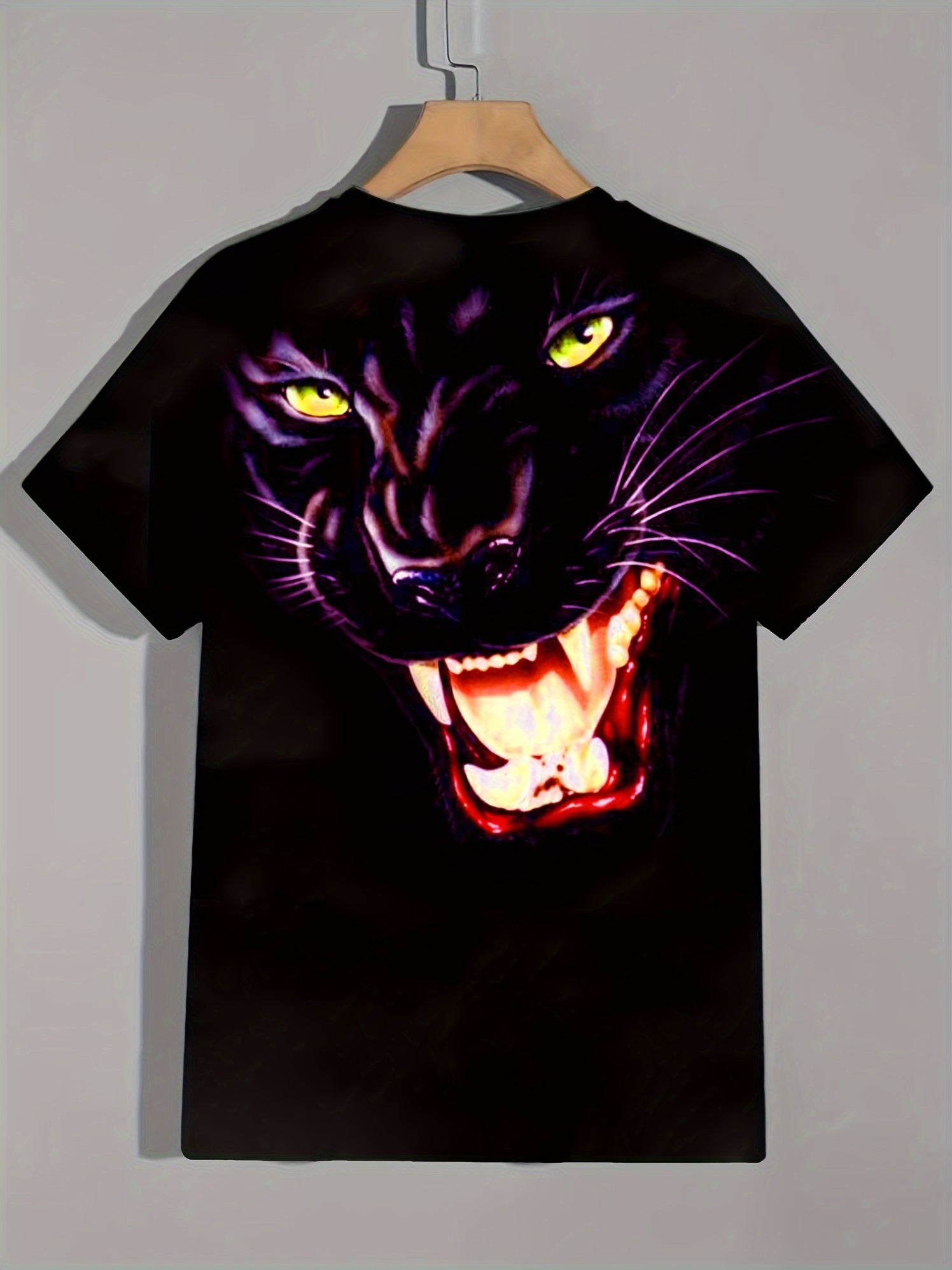 Lion 3D Print Men's T-shirt Graphic Tee Summer Clothes
