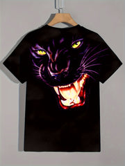 Lion 3D Print Men's T-shirt Graphic Tee Summer Clothes