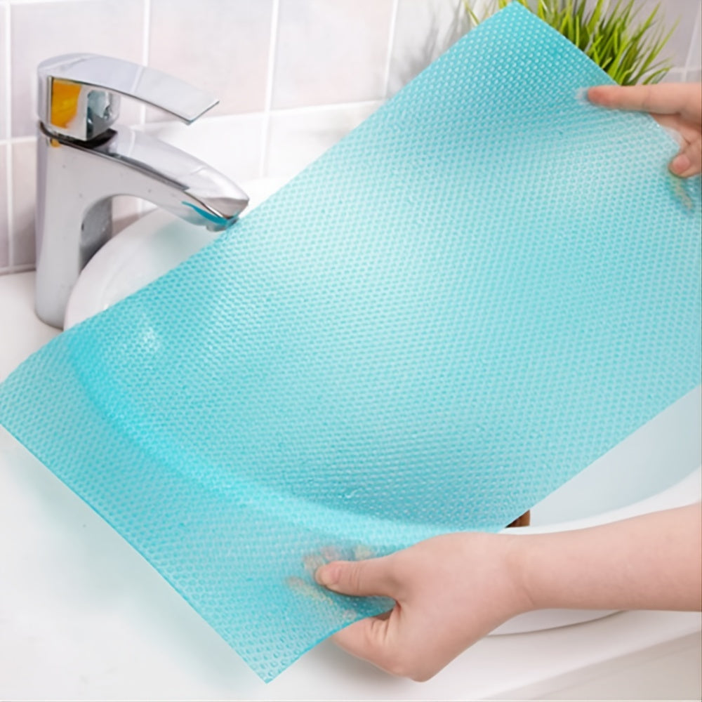 Washable Refrigerator Liners Mats - Waterproof Fridge Liner Pads