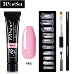 Nail Extension Gel Kit Quick Builder Gel Nail Forms