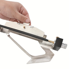 Alum. Alloy Fletching Jig DIY Stick Tool Archery Acc. Adjustable