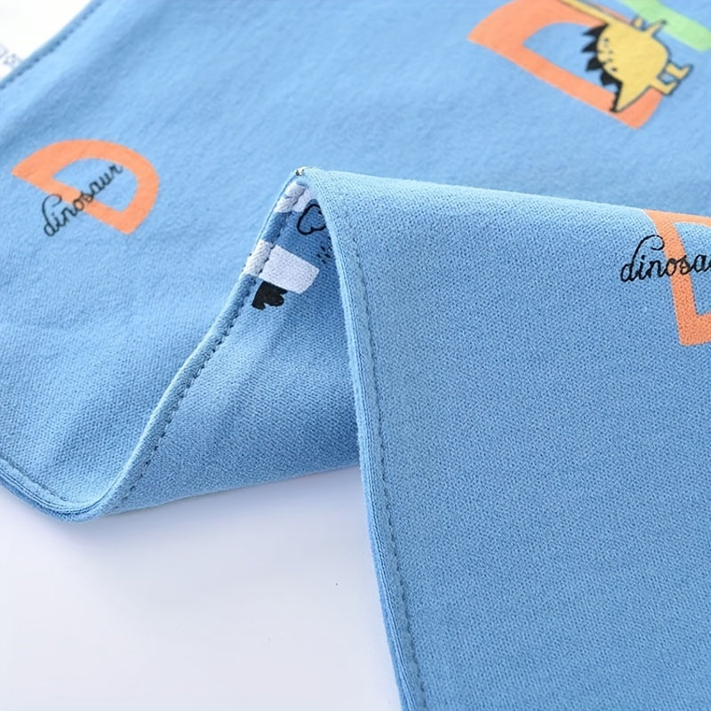 Baby Saliva Towels Cotton Cartoon Water-absorbing Bib