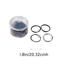 100pcs Elastic Hair Bands Rubber Hair Ties Hair Bands