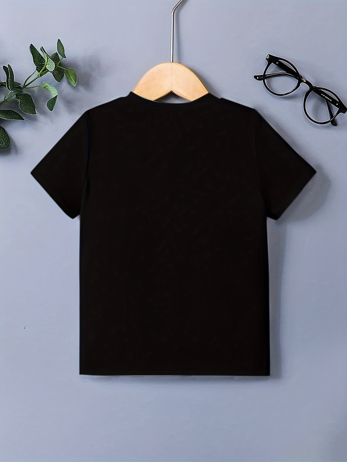Kids 3D Print Skull Graphic Tee Stylish Street Wear