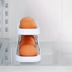 Egg Conveyor Storage Rack Refrigerator Kitchen Egg Distributor