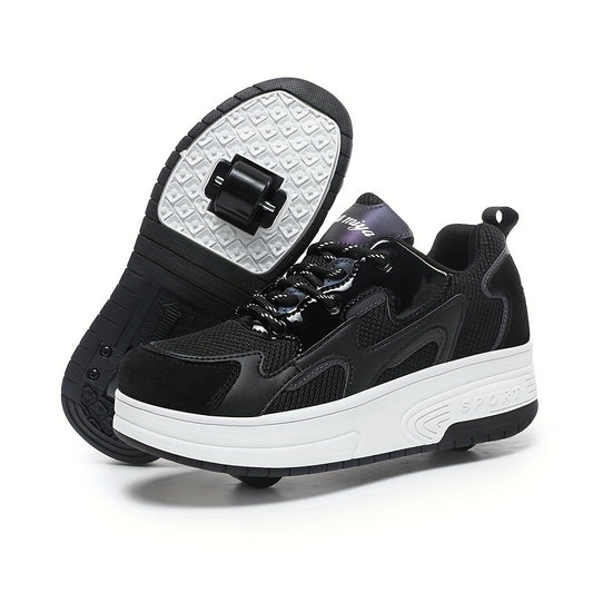 Women's Heel Roller Skate Sneakers with Wheels