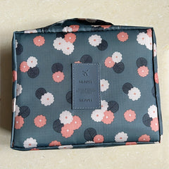 Waterproof Travel Toiletry Bag Large Zipper Makeup Organizer