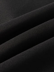  Cross Letter Print Lounge Set Long Sleeve Fleece Top & Joggers Pajamas