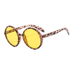 Large Frame Vintage Sunglasses UV400 Sunscreen