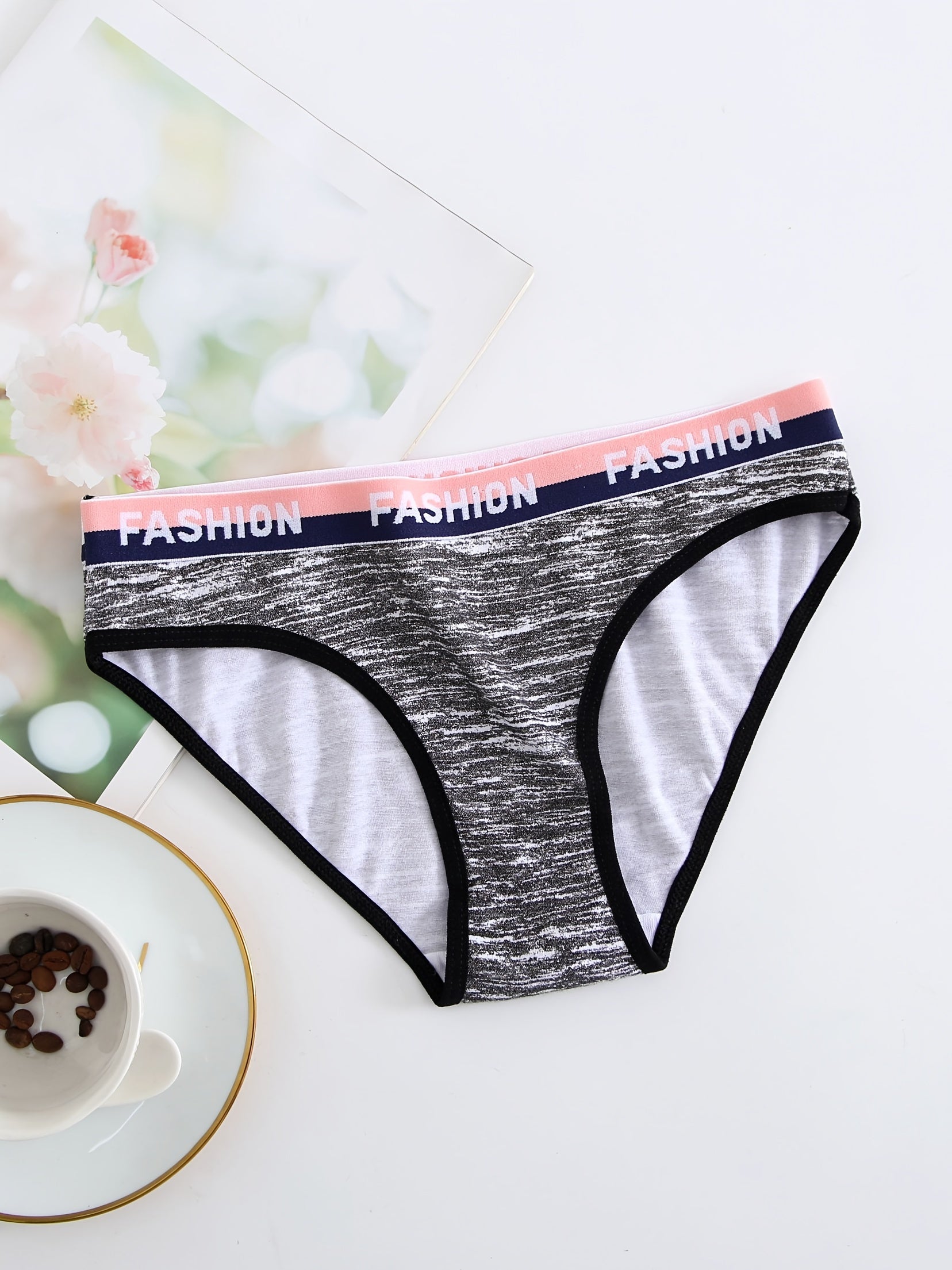 6pcs Cotton Sports Briefs Pack Women's Panties & Lingerie