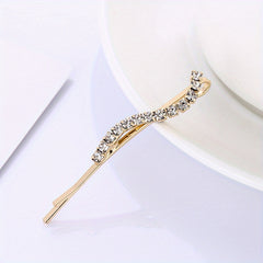 24pcs Rhinestone Alloy Bobby Pin Non-slip Hair Clip Women's Hair Accessories
