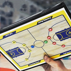 Basketball Coaching Board Double-sided Magnetic Clipboard Kit