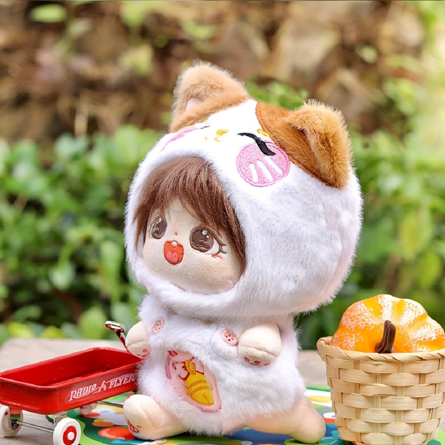 Plush Doll Animal Headset for Dolls with Normal Body