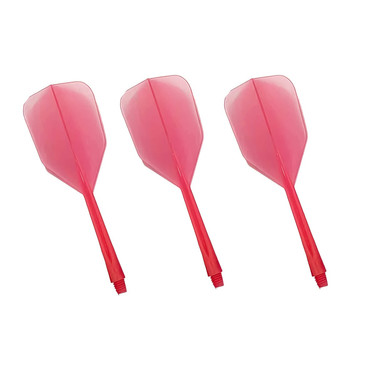 6pcs Integrated Dart Shaft & Flight Set Lightweight Plastic Dart Supplies
