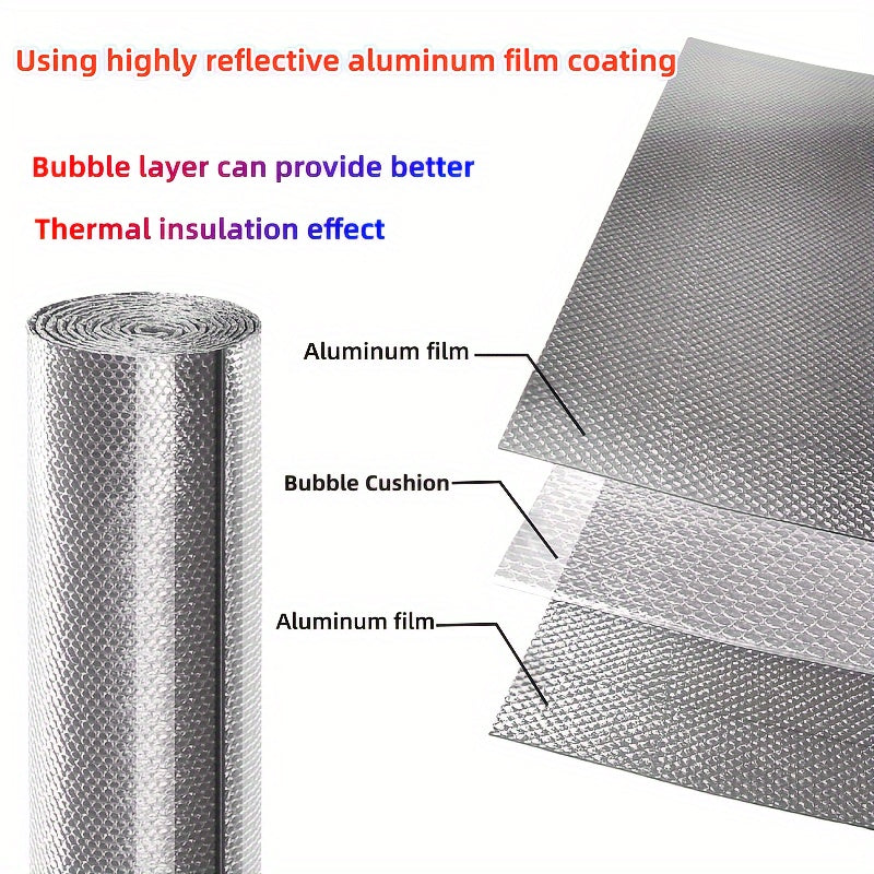 Bubble Core Reflective Aluminum Insulation Board 40 X 119 Roll