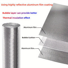 Bubble Core Reflective Aluminum Insulation Board 40 X 119 Roll