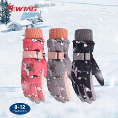 Winter Skiing Gloves Warm Waterproof Non slip Gloves