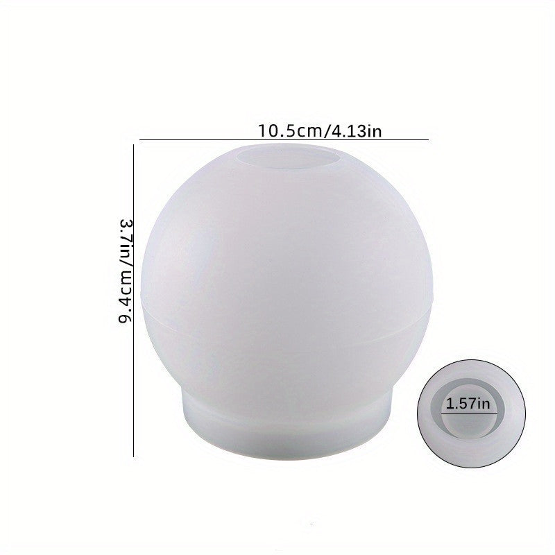 Round Tealight Holder Resin Molds for Weddings DIY Decor