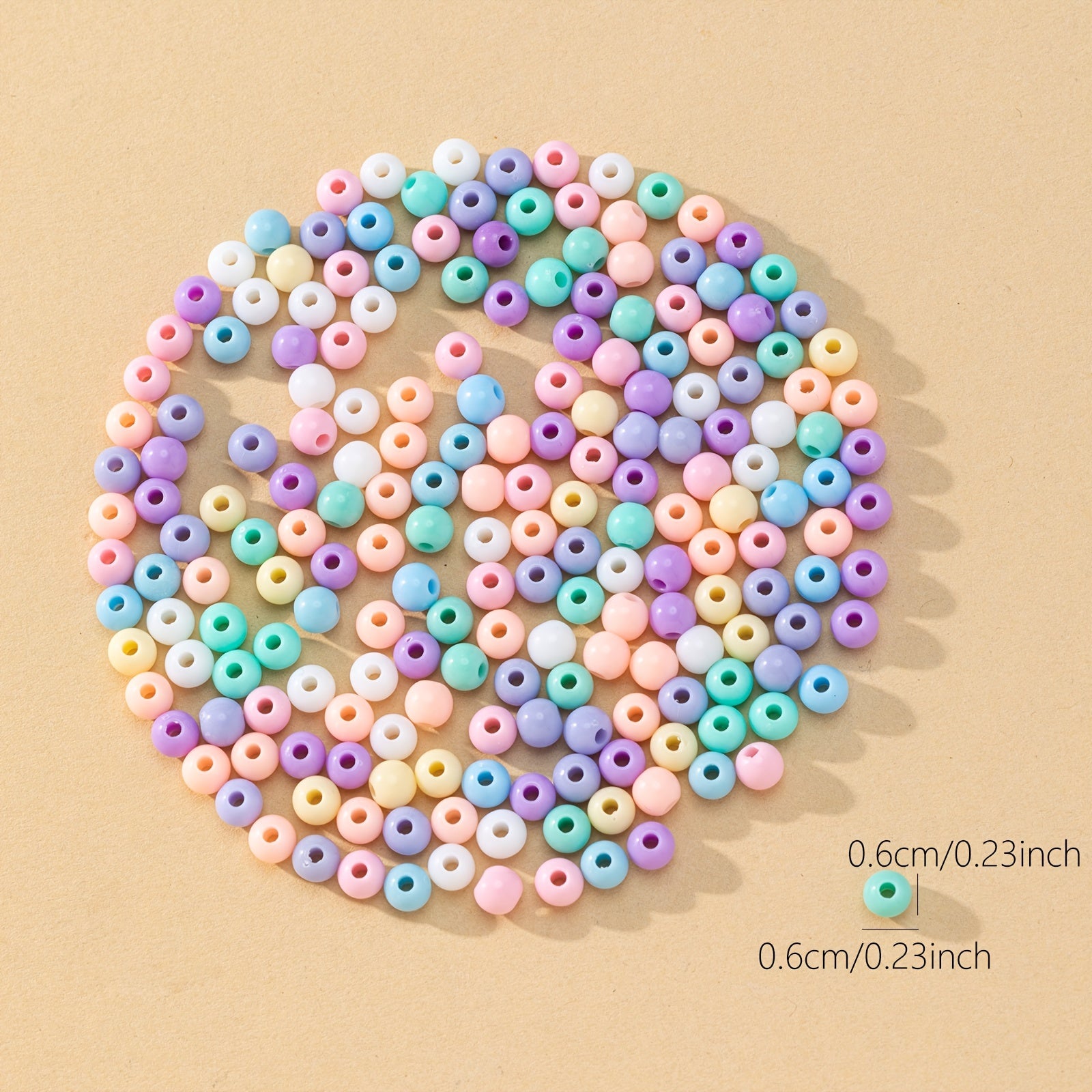 200 Colorful Beads for DIY Necklace Bracelet Jewelry Accessories