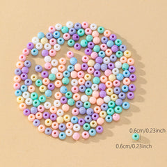 200 Colorful Beads for DIY Necklace Bracelet Jewelry Accessories