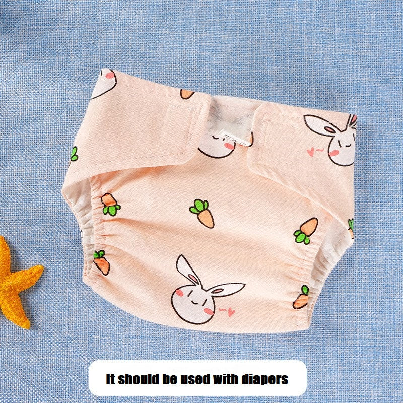 Baby Cloth Diapers Cartoon Newborn Cotton Waterproof Diapers