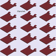 20pcs Mini Building Blocks Pillbox Flag DIY Toys Mixed Colors
